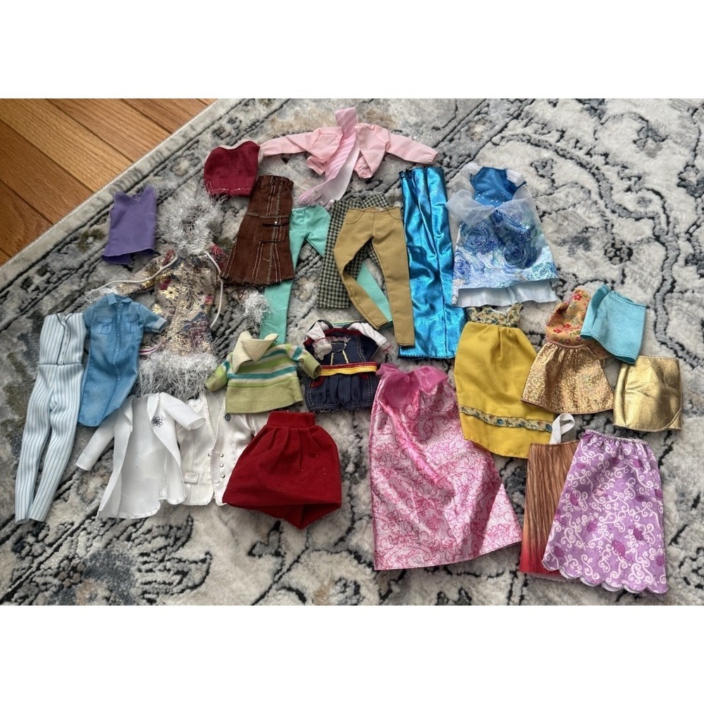 Vintage Barbie Clothes Lot 20 Plus Pieces 1970s, Current, Disney